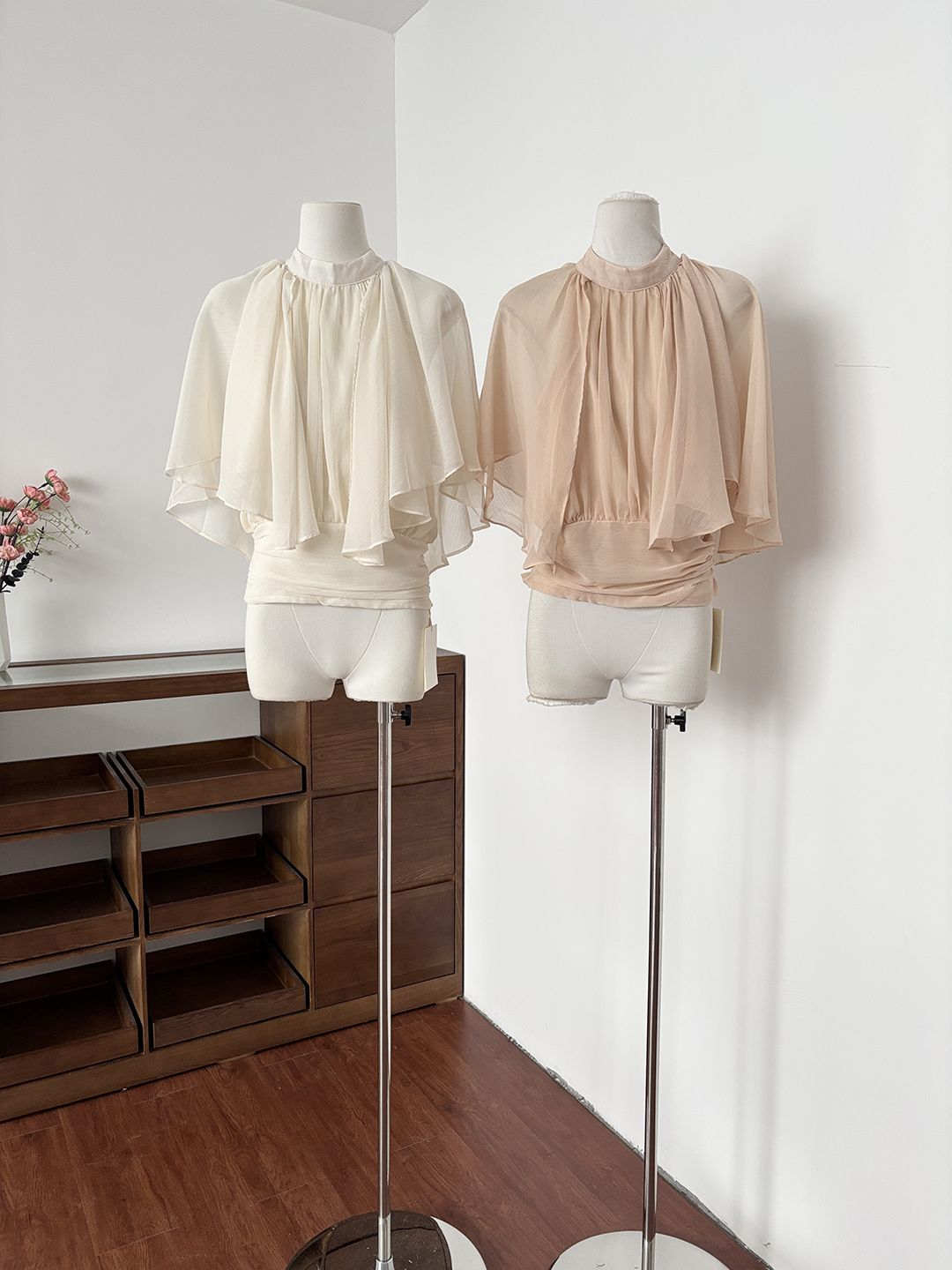 Wrap Blouse Chiffon - Fashionable Summer 2026 Women's Wrap Neck