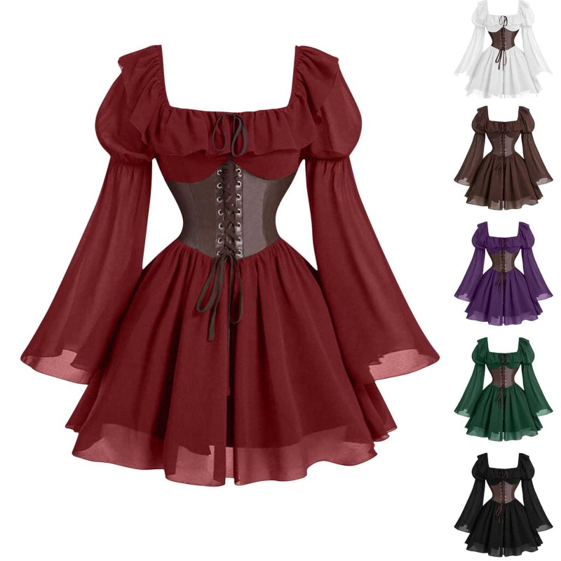 Women'S Fashion Renaissance Period - Medieval Dress Renaissance Period Medieval Long