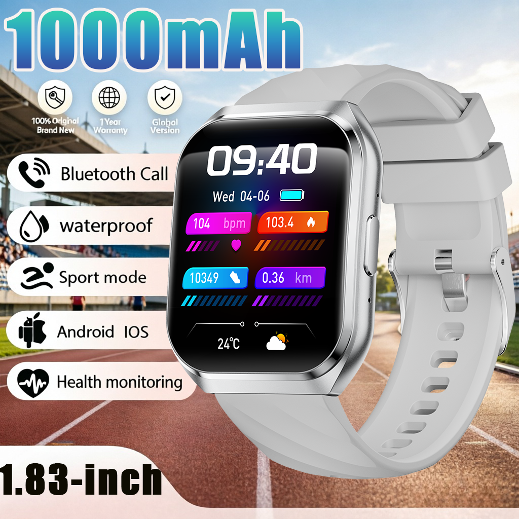 Women Fashion Zone - 2026 NEW Smartwatch 1000mAh Large battery