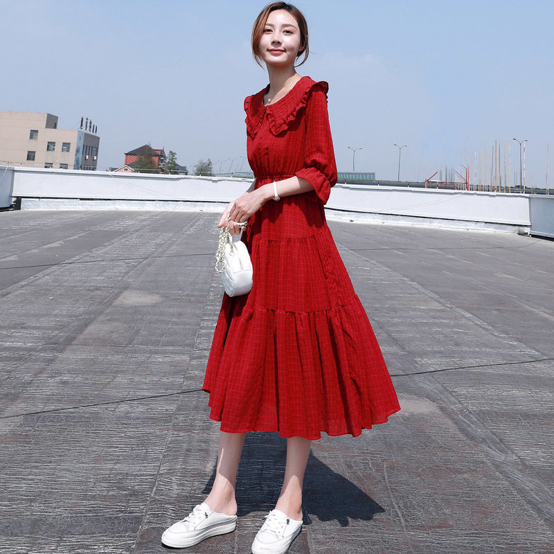 Midi Fashion Elegant 2025 Puff - Wrap Blouse Chiffon avis et prix