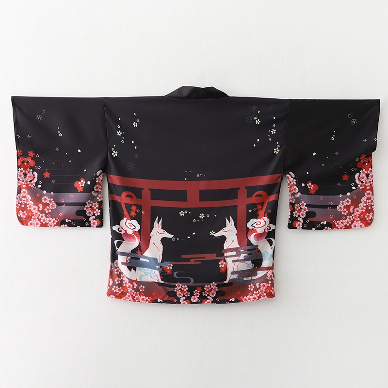 Fashion Fox Print Summer Beach - Women'S Fashion Kimono avis et prix