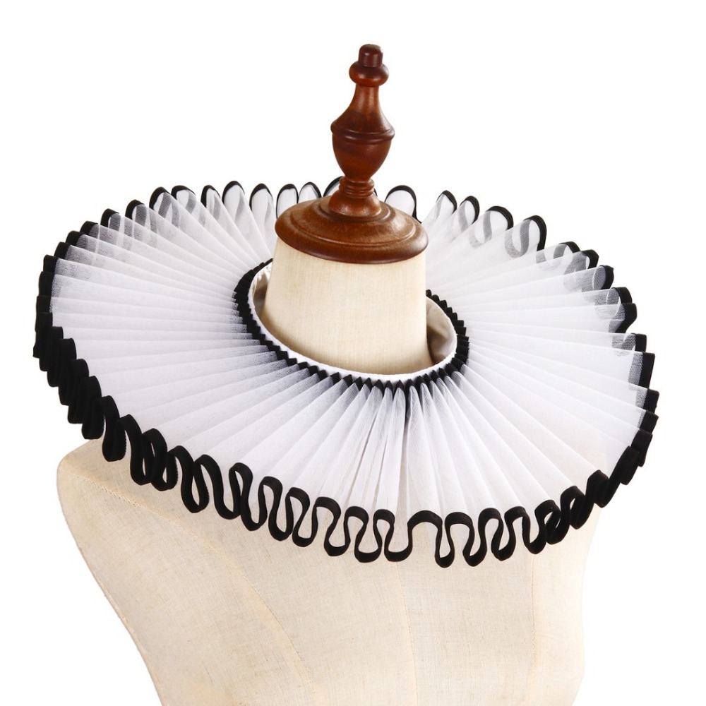 Detachable Shakespeare Neck Ru - Women'S Fashion Victorian avis et prix
