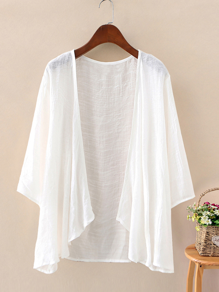 Fashion Solid Cardigans Womens - Women'S Fashion Kimono avis et prix