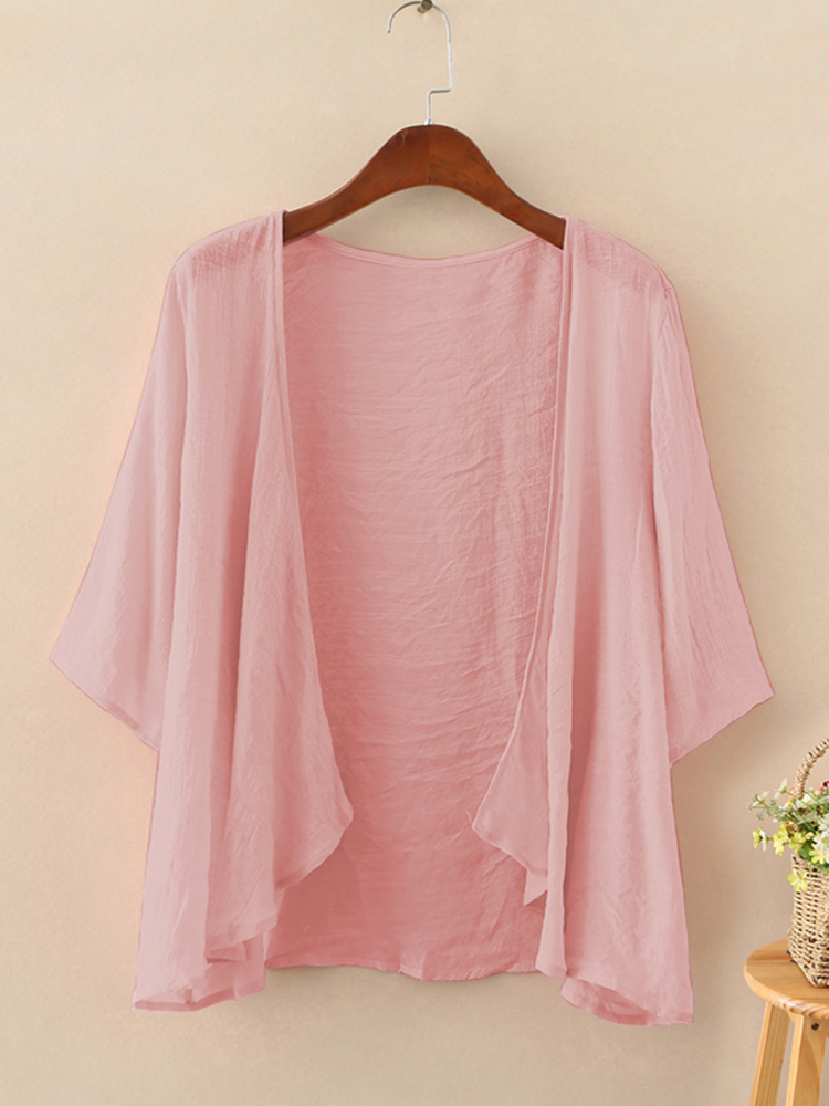 Fashion Solid Cardigans Womens - Women'S Fashion Kimono avis et prix