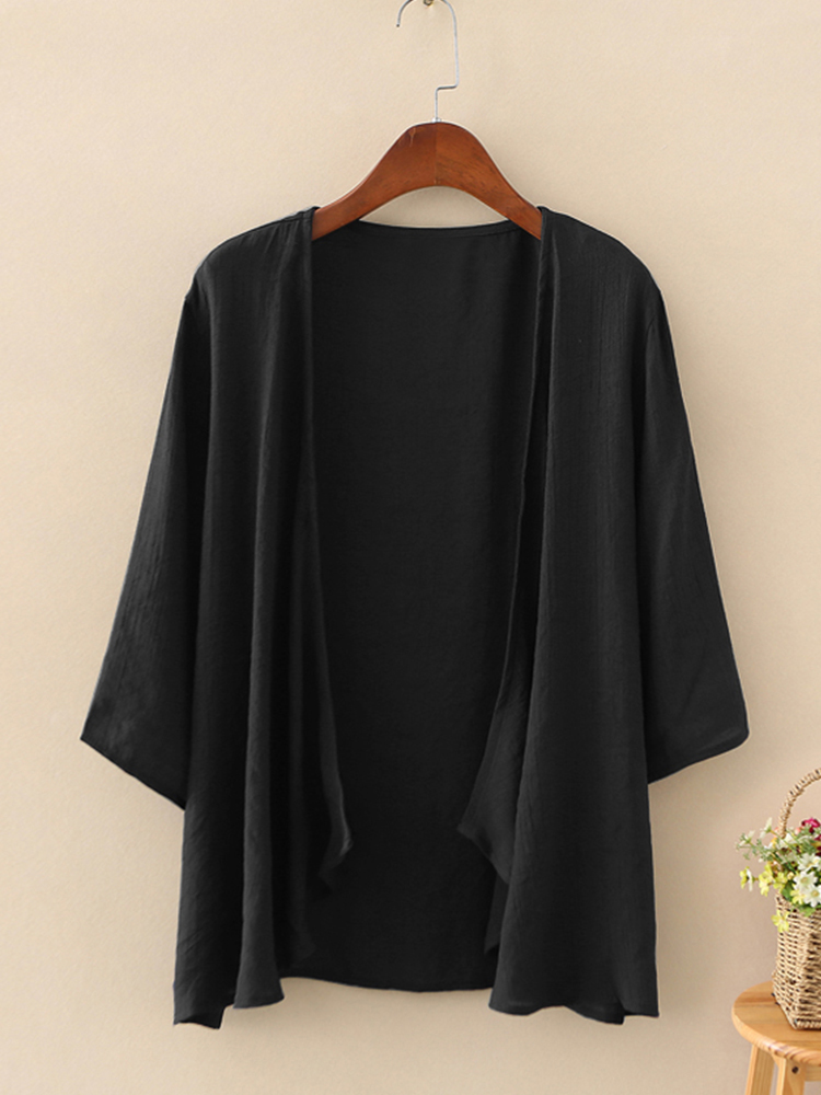 Fashion Solid Cardigans Womens - Women'S Fashion Kimono avis et prix