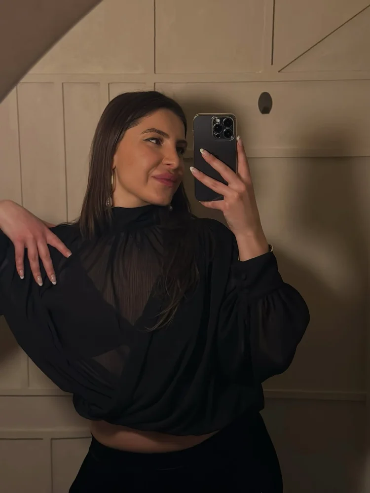 Sexy Black Sheer Chiffon Blous - Wrap Blouse Chiffon avis et prix