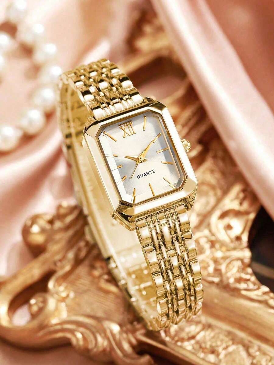 Womens Square Case Quartz Watc - Women Fashion Necklace avis et prix