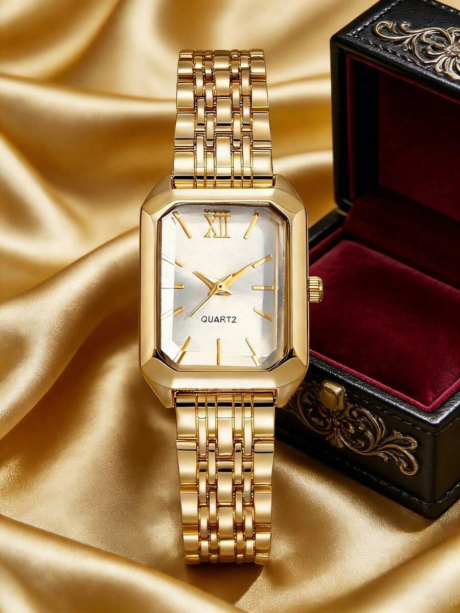 Womens Square Case Quartz Watc - Women Fashion Necklace avis et prix