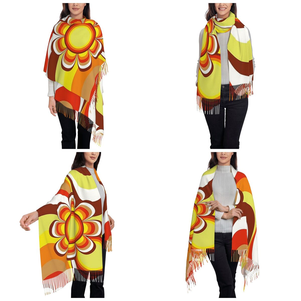 Groovy 60s Psychedelic Flower  - Women'S Fashion Of The 60S avis et prix