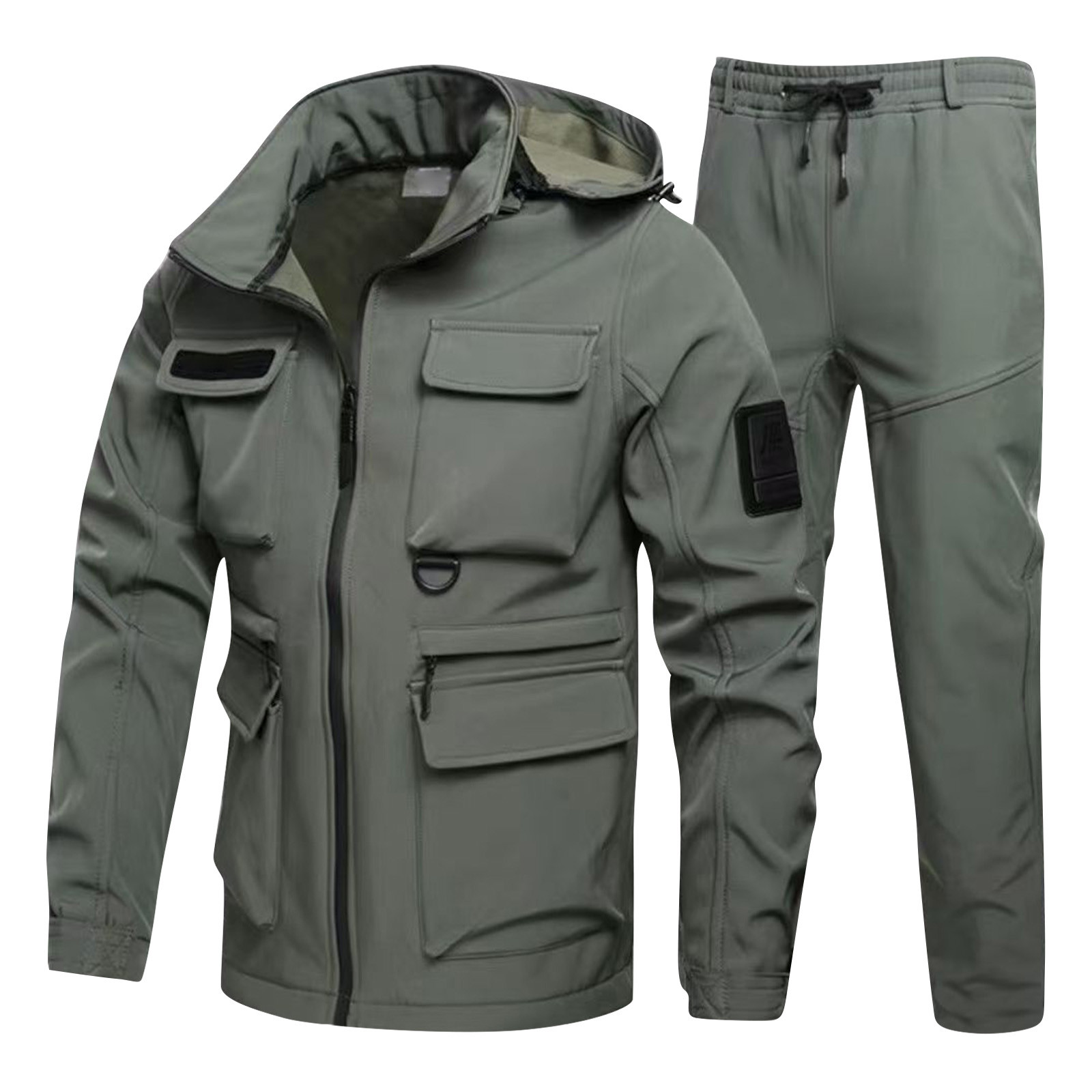 Men's Hooded Casual Military O - Women'S Fashion Utility Jacket avis et prix