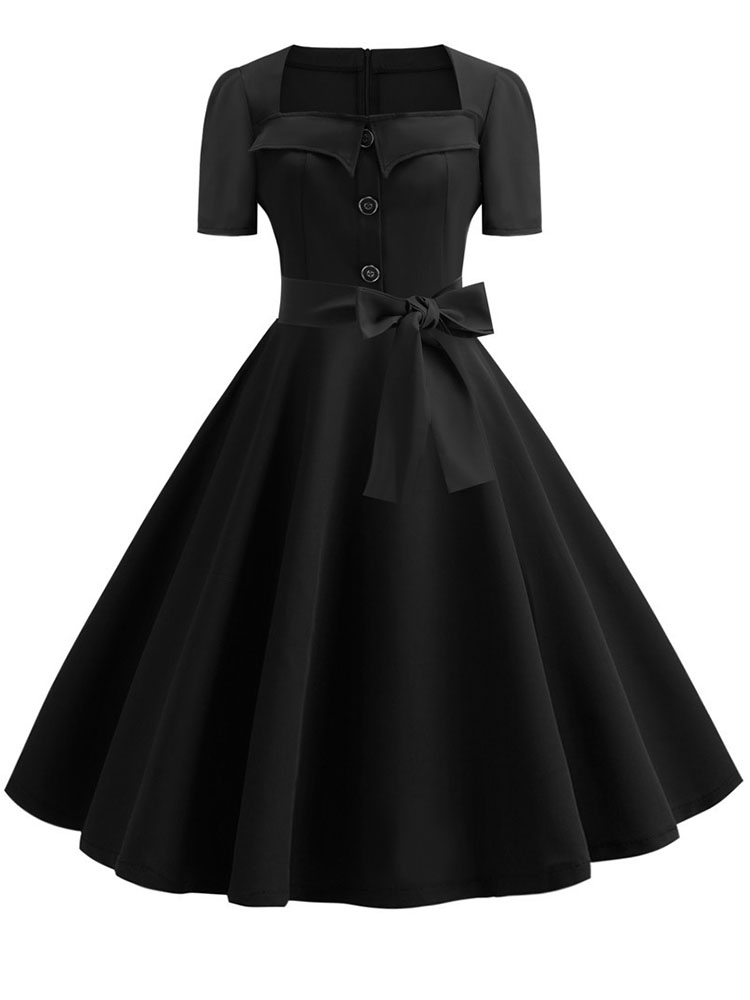 Women Summer Dress Elegant Ret - Women'S Fashion Of The 60S avis et prix