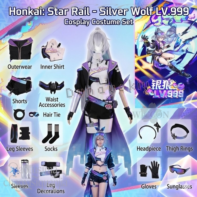 Anime Game Honkai：Star Rail Co - Women'S Fashion Suit avis et prix