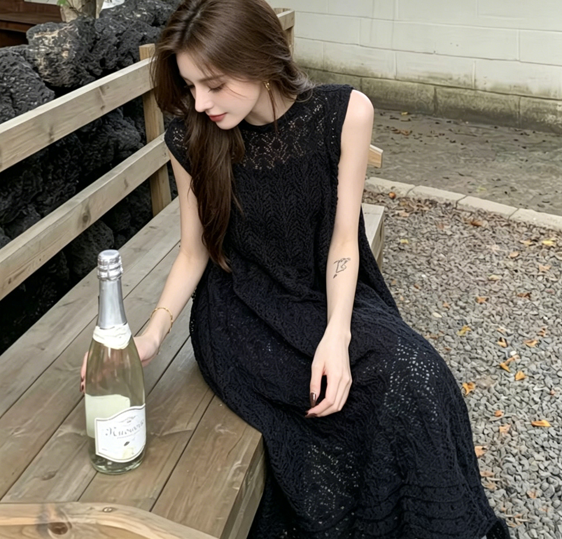 2026Boho Crochet Sleeveless Lo - Women'S Fashion Kimono avis et prix
