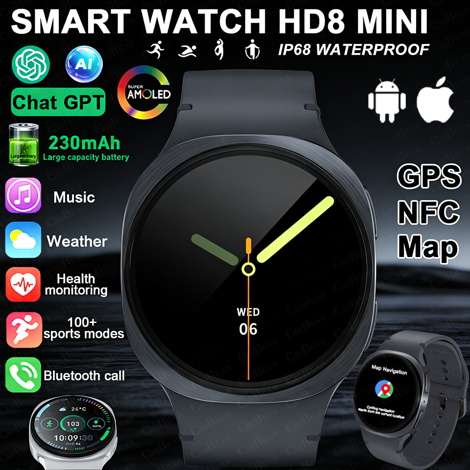 2026 New Watches 8 Mini GPS Tr - Women Fashion Zone avis et prix