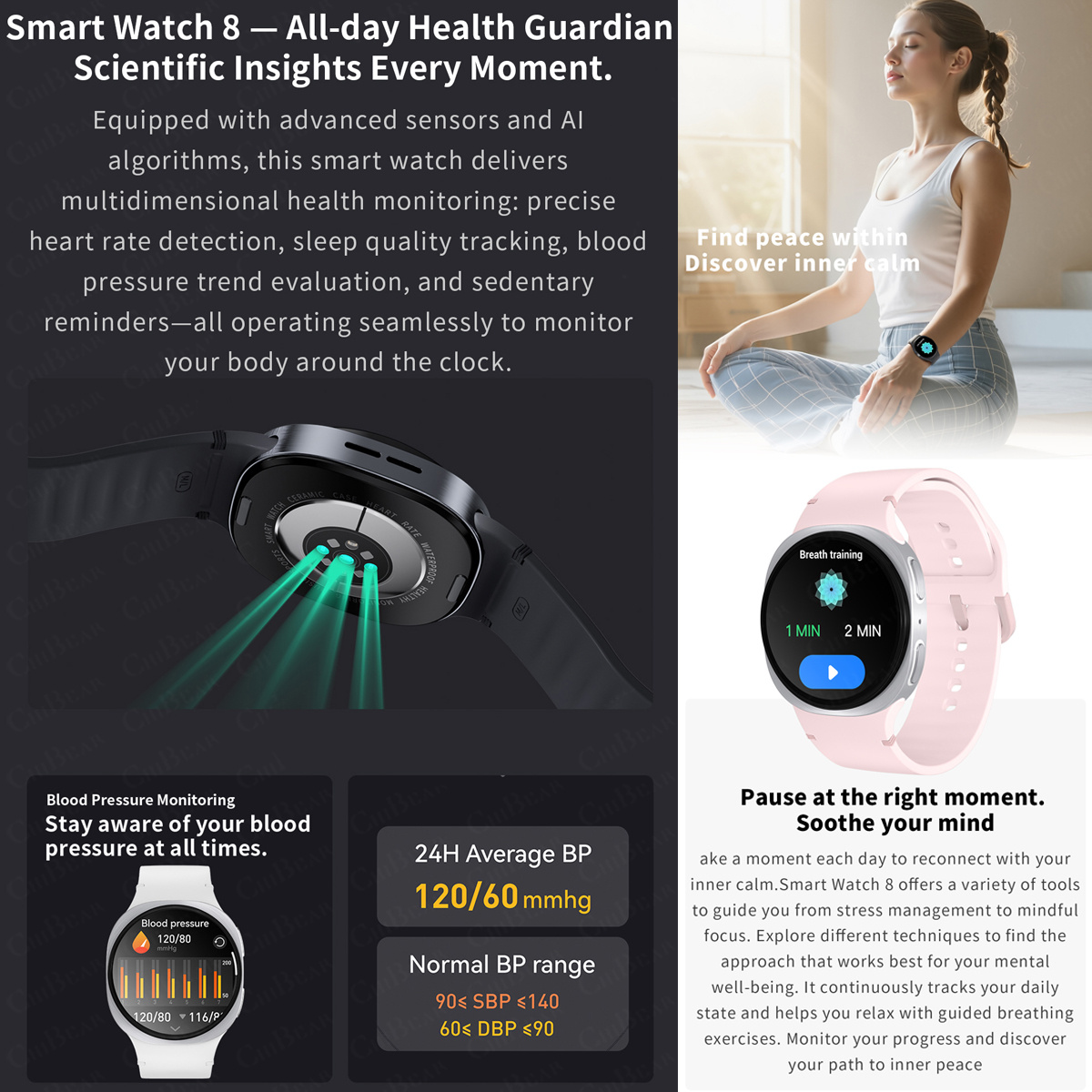 2026 New Watches 8 Mini GPS Tr - Women Fashion Zone avis et prix