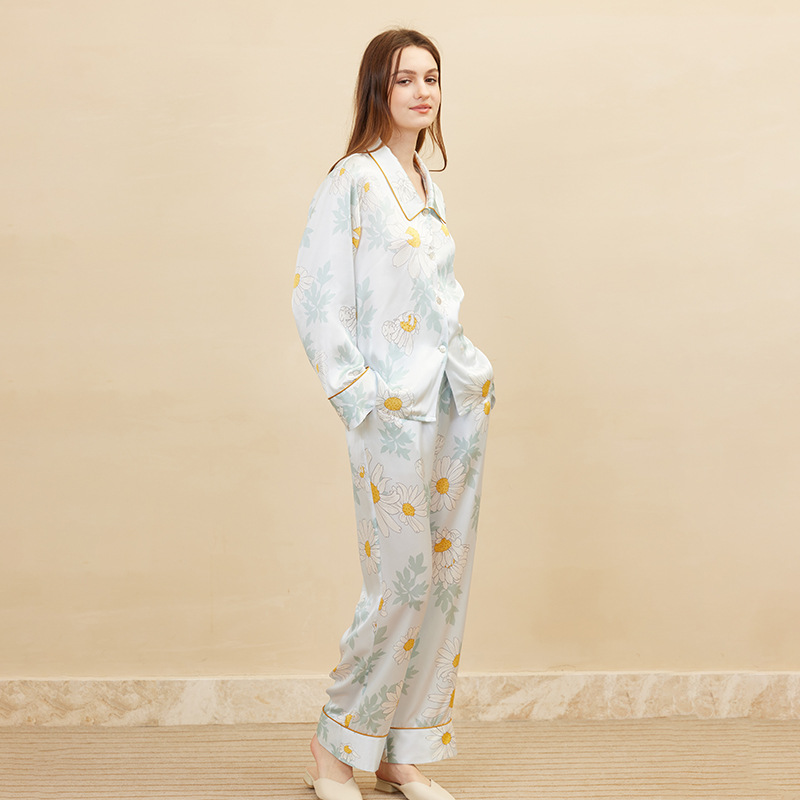 Fashion Daisy Print Pajamas Wo - Women'S Fashion Suit avis et prix