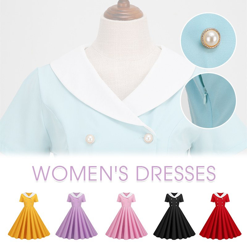 Womens Retro 50s 60s Rockabill - Women'S Fashion Of The 60S avis et prix