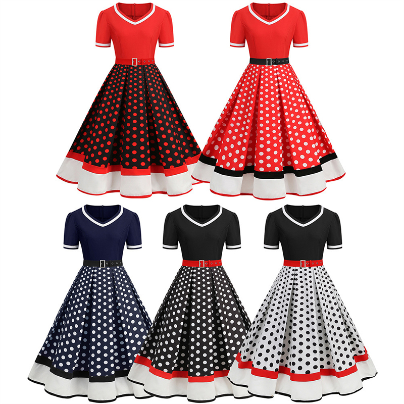 Womens Retro 50s 60s Rockabill - Women'S Fashion Of The 60S avis et prix