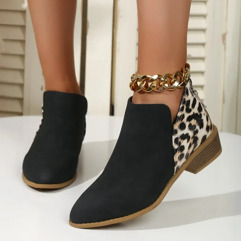 New Fashion Patchwork Leopard  - Women'S Fashion Ugg Boots avis et prix