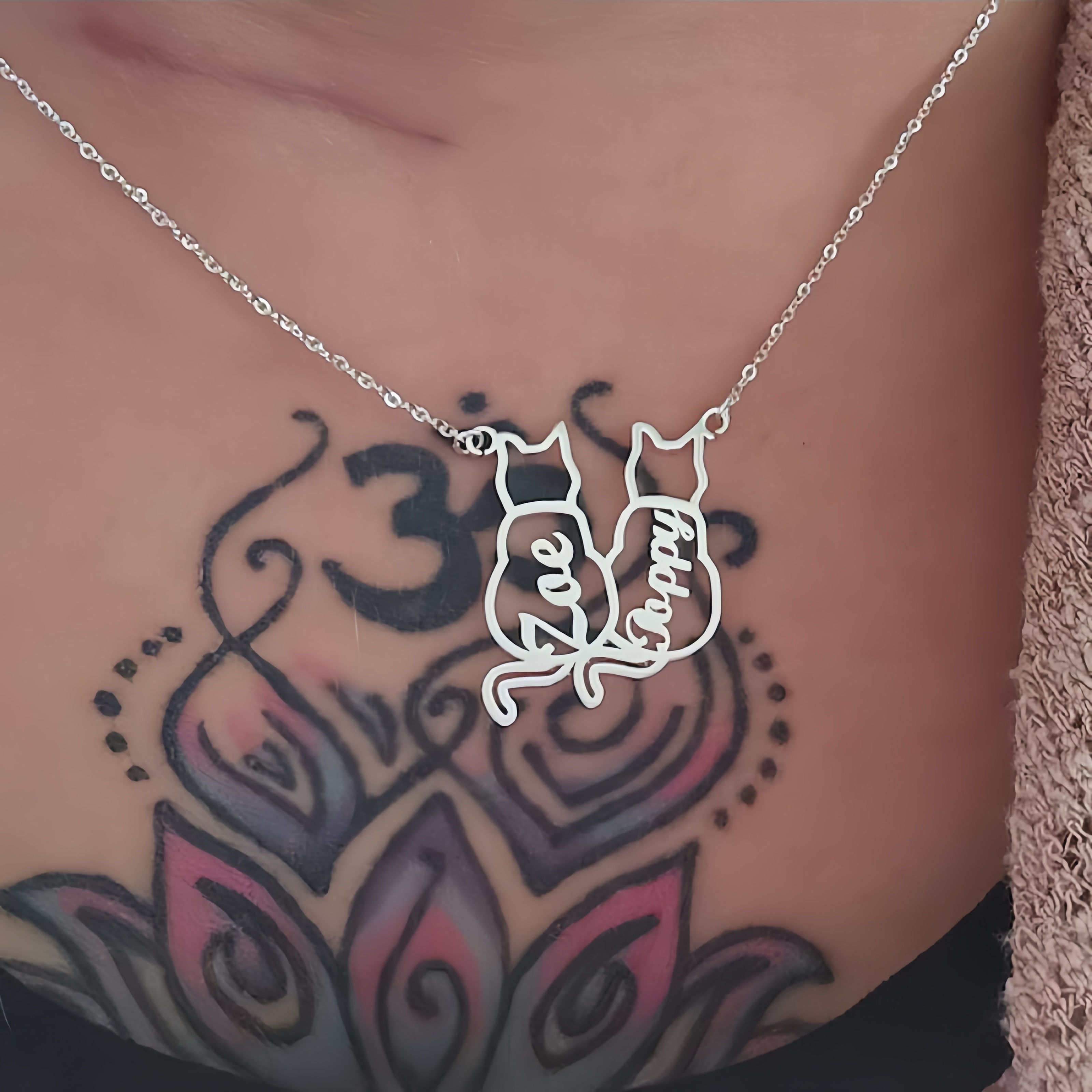 Personalized Cat Name Necklace - Xl Women'S Fashion avis et prix