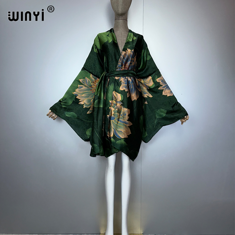 WINYI bohemian print kimono be - Women'S Fashion Kimono avis et prix