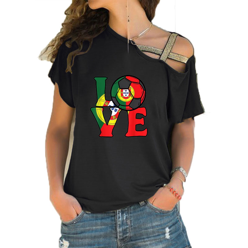 Women Loose Slash Neck T Shirt - Women'S Fashion Portugal avis et prix