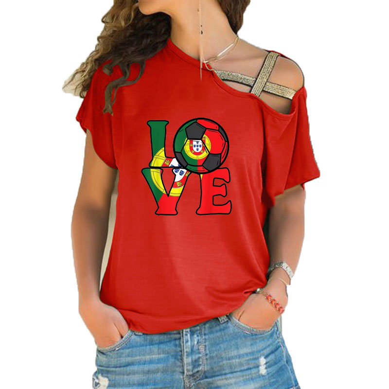 Women Loose Slash Neck T Shirt - Women'S Fashion Portugal avis et prix