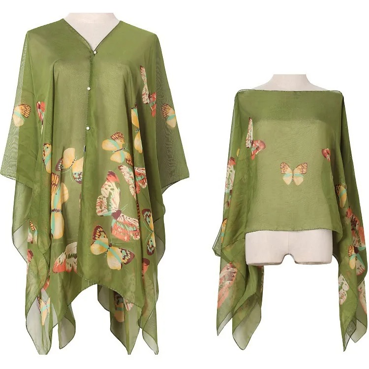 Women Sun Protection Shawl for - Wrap Blouse Chiffon avis et prix