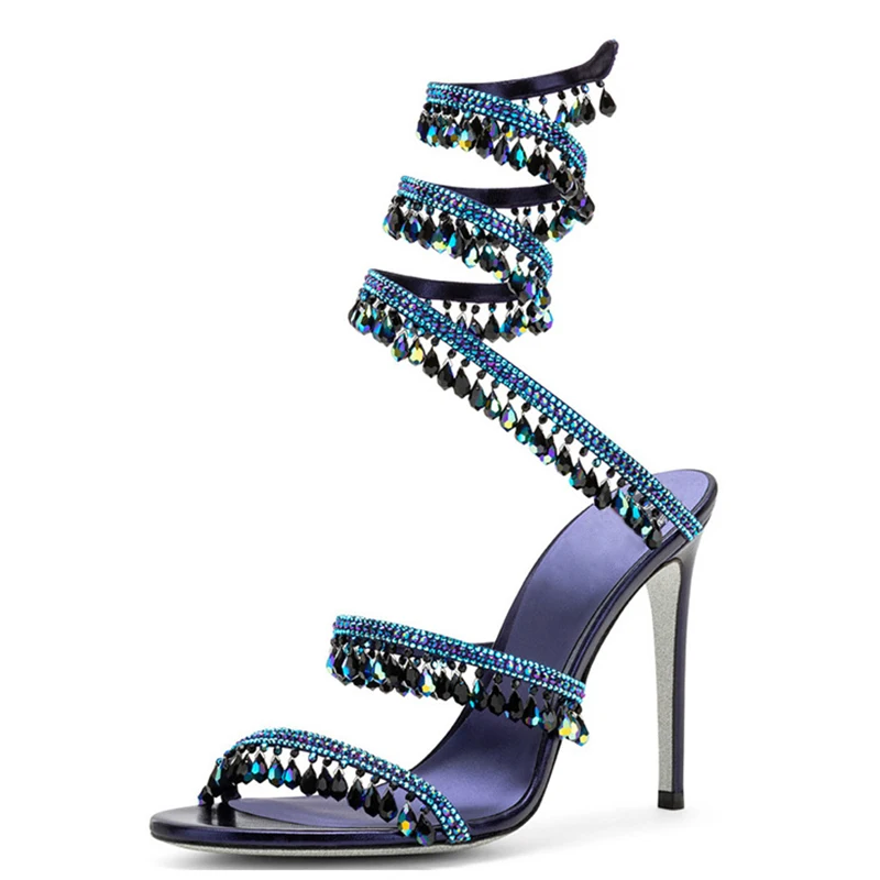 Crystal Pendant Ankle Snake Wr - Women'S Fashion For Summer 2025 avis et prix