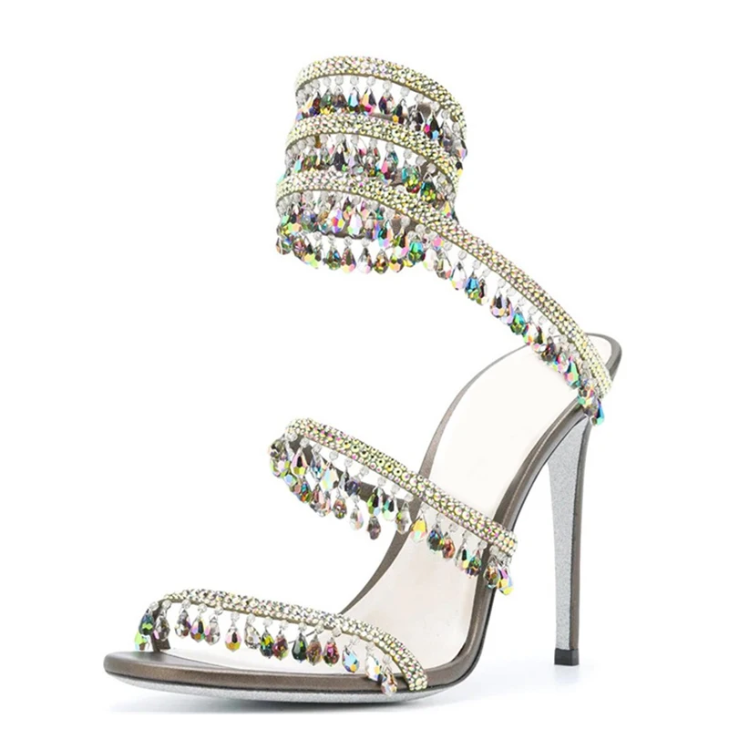 Crystal Pendant Ankle Snake Wr - Women'S Fashion For Summer 2025 avis et prix