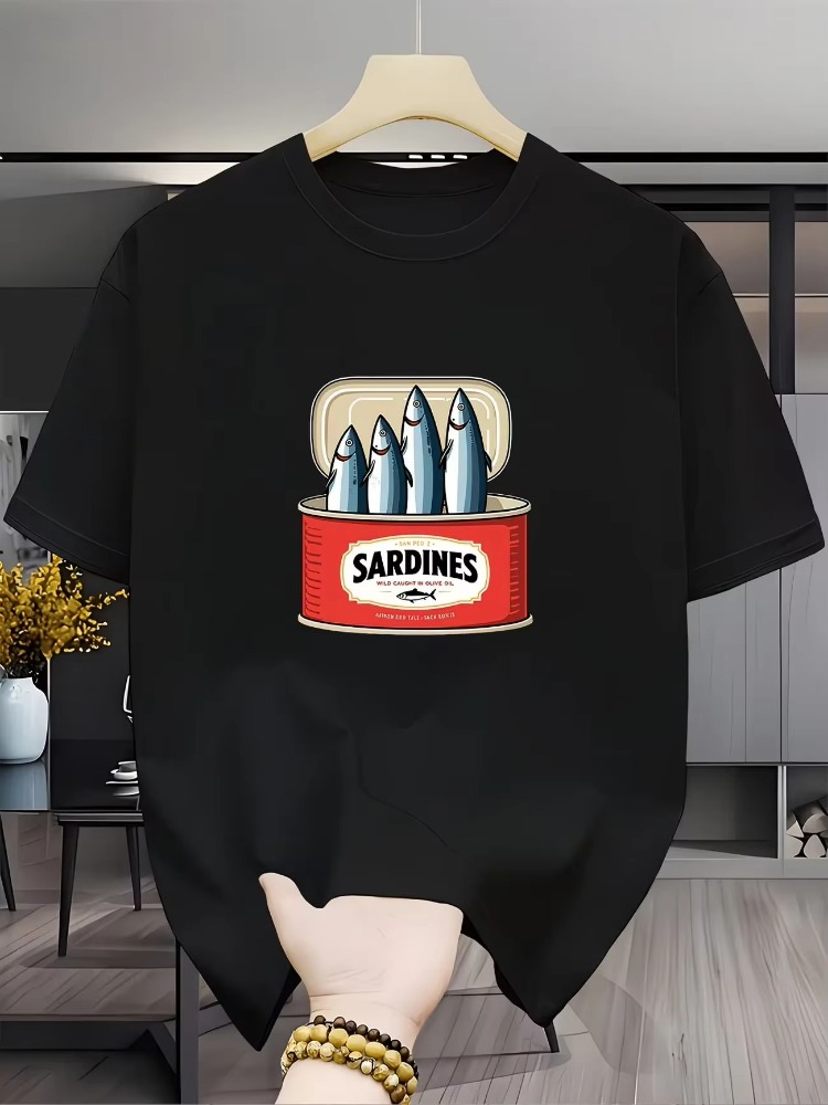 Sardines T Shirt Fish Graphic  - Women'S Fashion Portugal avis et prix