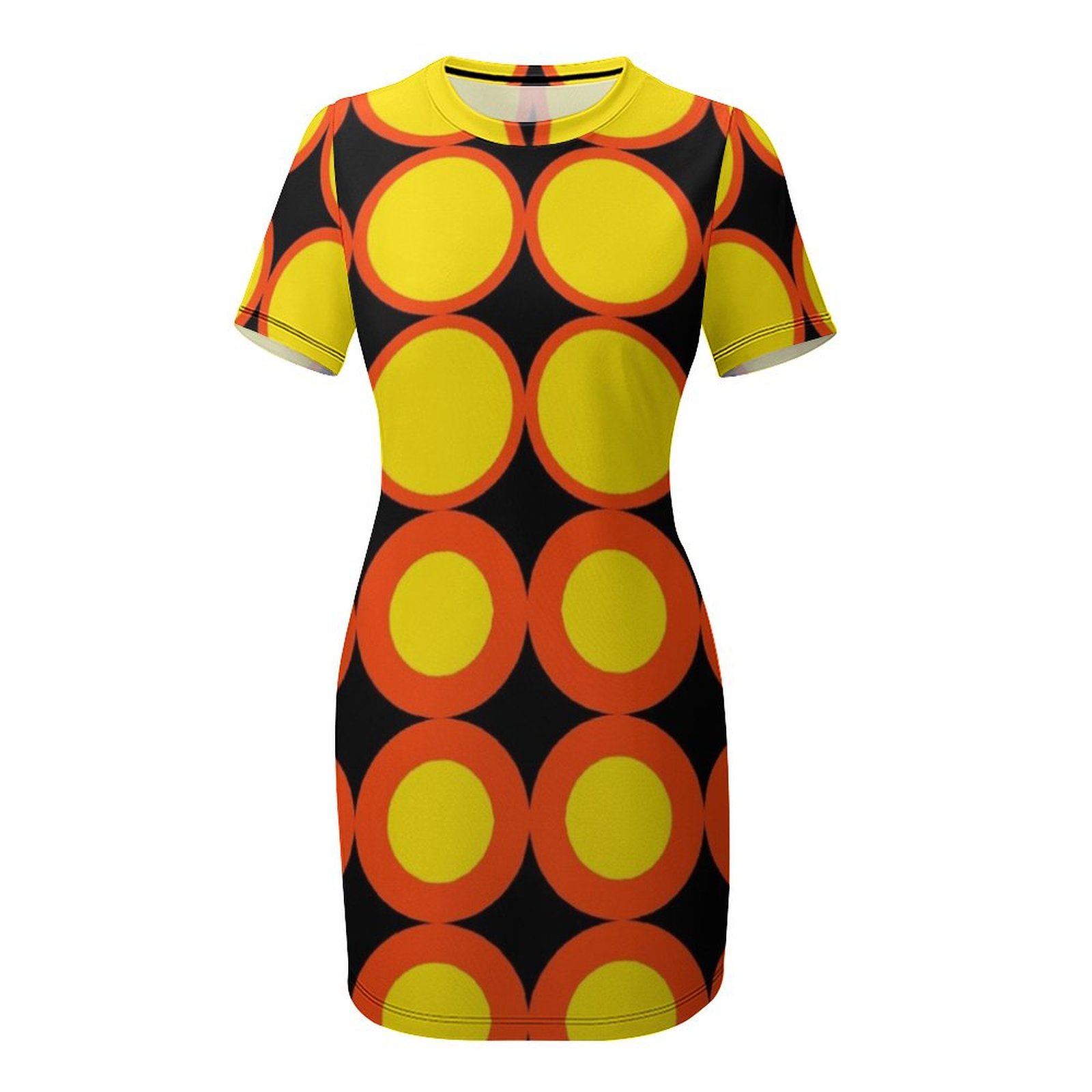 60s Circle Mod Short-Sleeved D - Women'S Fashion Of The 60S avis et prix