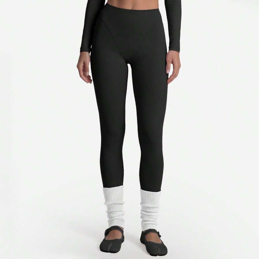 Womens 3-Piece Yoga Set: V-Nec - High Waist Leggings avis et prix
