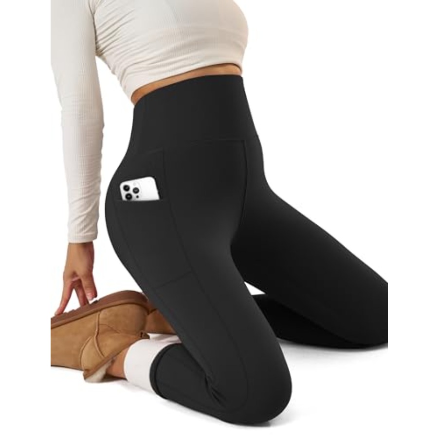 FEYHAY Women's Fleece Lined Yo - High Waist Leggings avis et prix