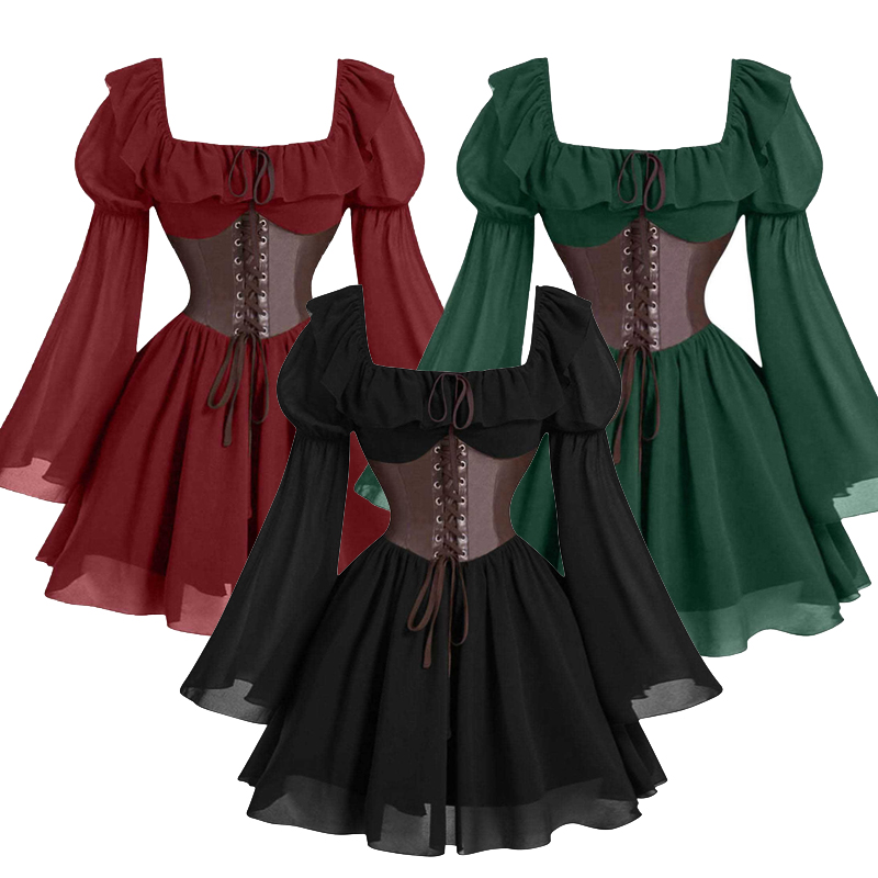 New Medieval Renaissance Perio - Women'S Fashion Renaissance Period avis et prix