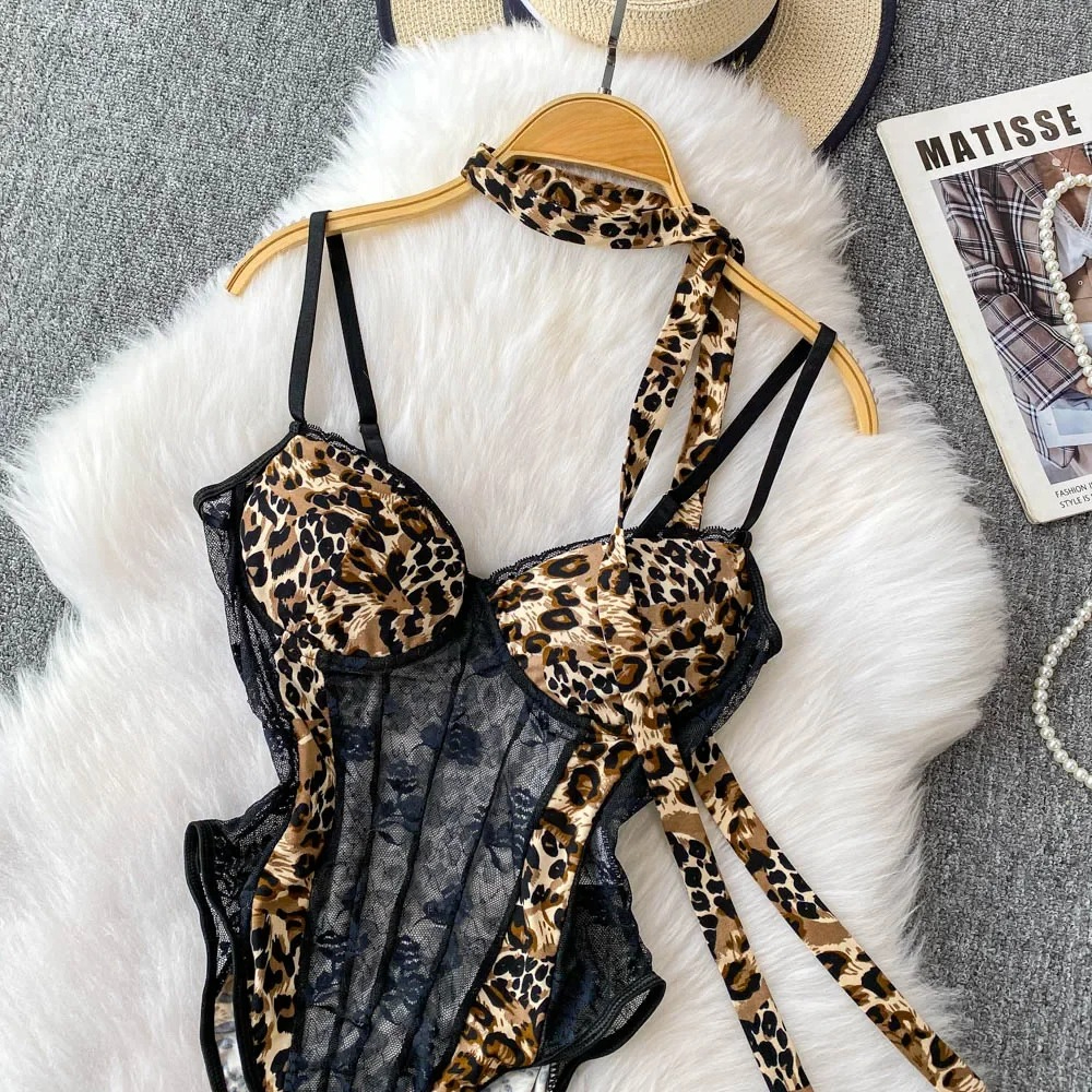 Women Hotsweet V-neck Leopard  - Women Fashion Necklace avis et prix