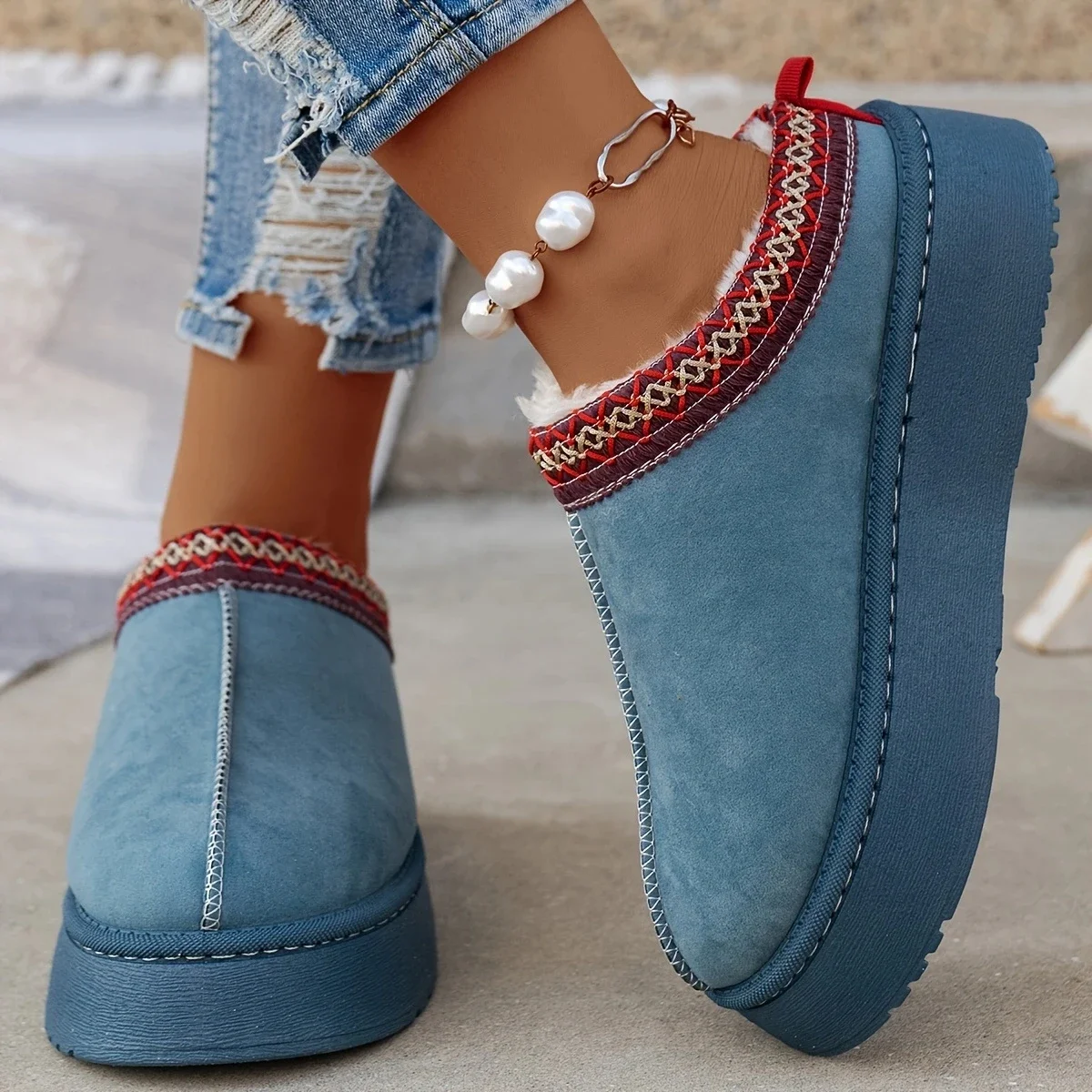 New Ankle Flats Platform Women - Women'S Fashion Ugg Boots avis et prix
