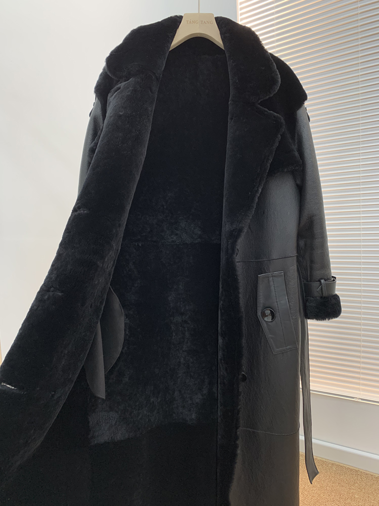 Luxury Women Long Real Leather - Xl Women'S Fashion avis et prix