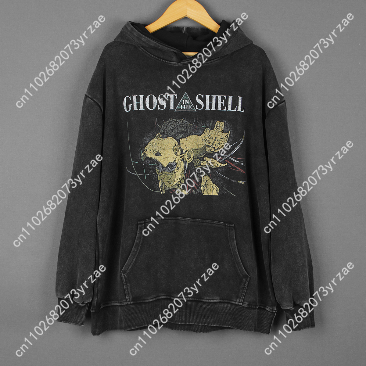 Ghost In The Shell Retro Wash  - Women'S Fashion Hoodie avis et prix