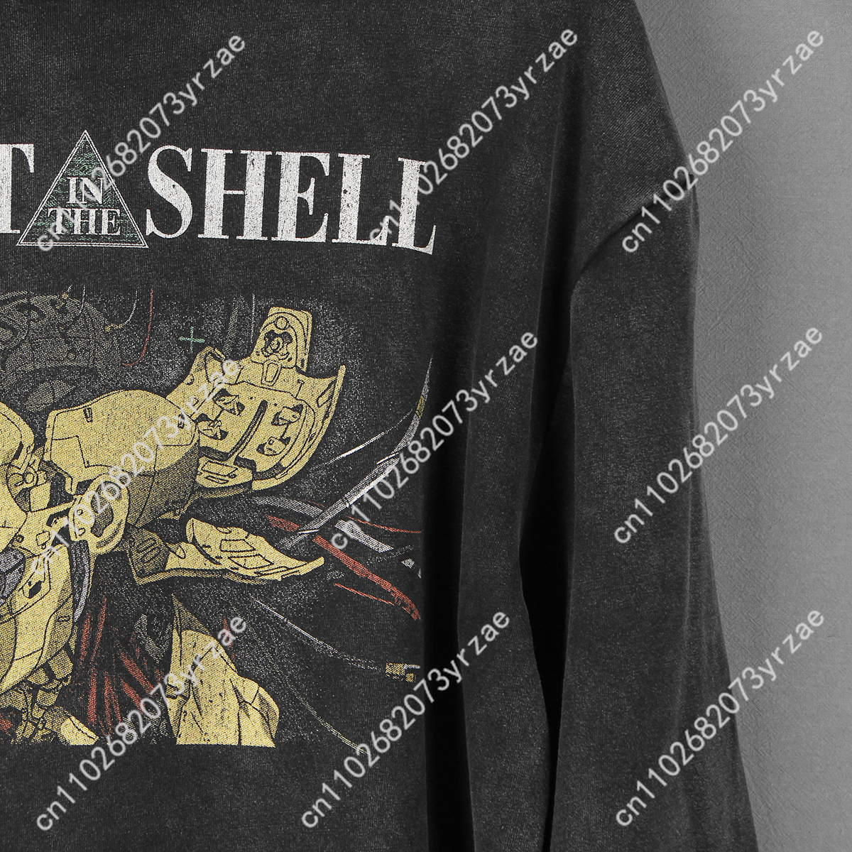 Ghost In The Shell Retro Wash  - Women'S Fashion Hoodie avis et prix