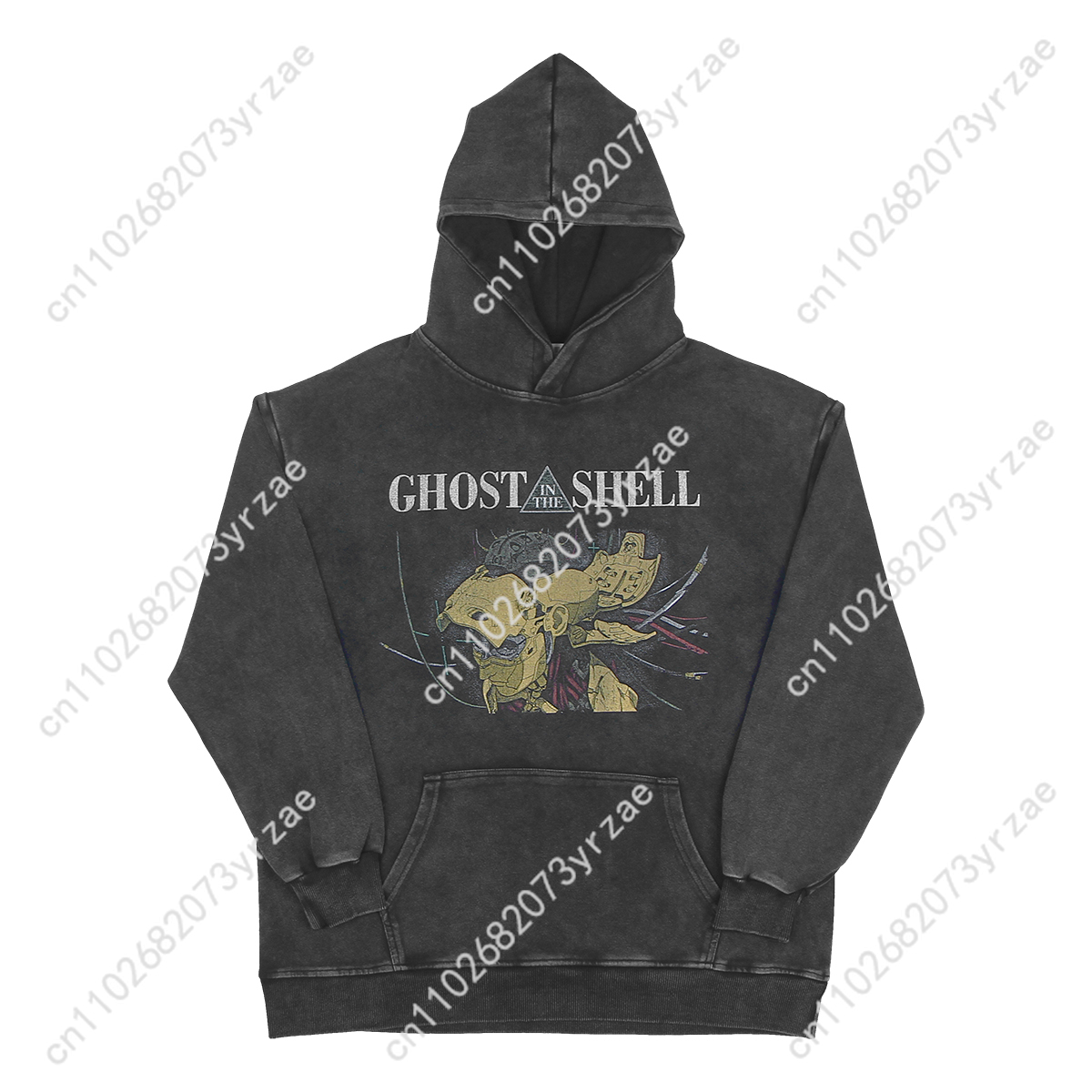 Ghost In The Shell Retro Wash  - Women'S Fashion Hoodie avis et prix