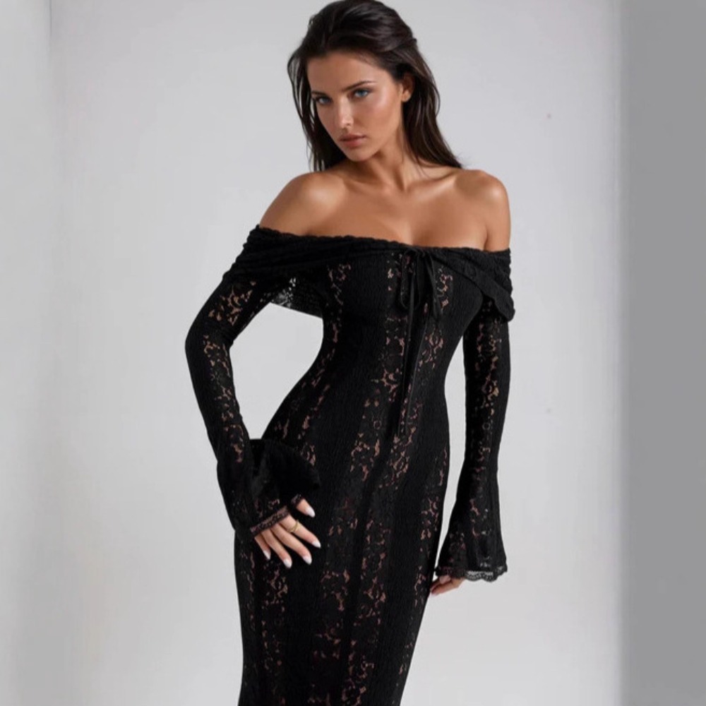 Dress Vintage Hollow Out Flora - Women Fashion Necklace avis et prix