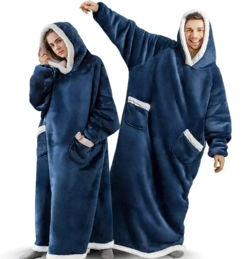 150cm Super Long Flannel Blank - Women'S Fashion Hoodie avis et prix