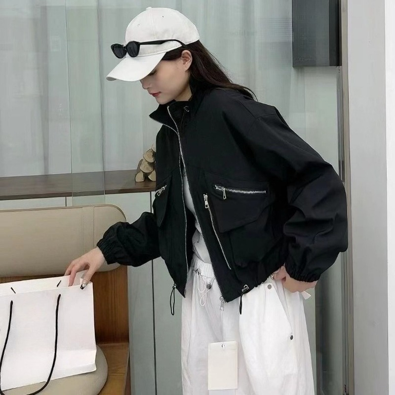 2025 Spring Autumn Korean Fash - Women'S Fashion Utility Jacket avis et prix