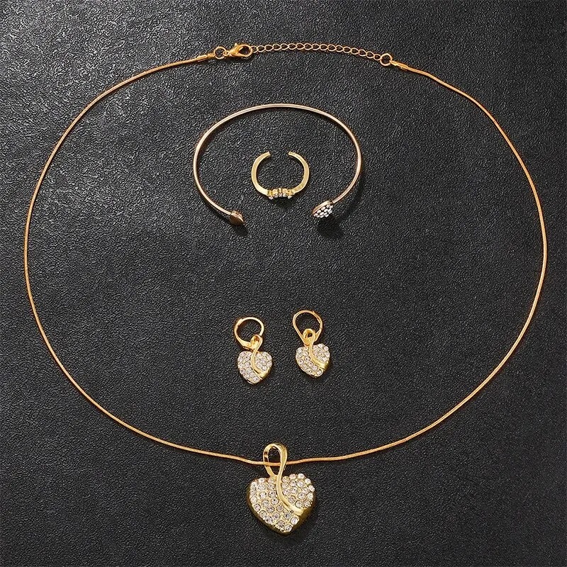 Women's Quartz Watch Gold Luxu - Women Fashion Necklace avis et prix