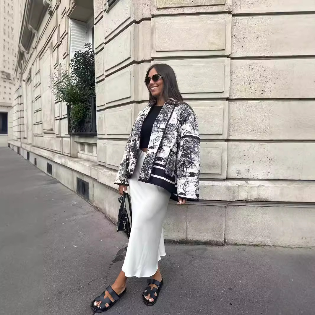Women's Fashion Cotton Jacket  - Women'S Fashion Kimono avis et prix