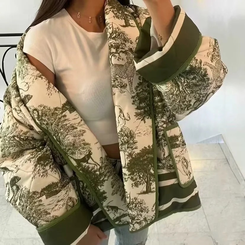 Women's Fashion Cotton Jacket  - Women'S Fashion Kimono avis et prix