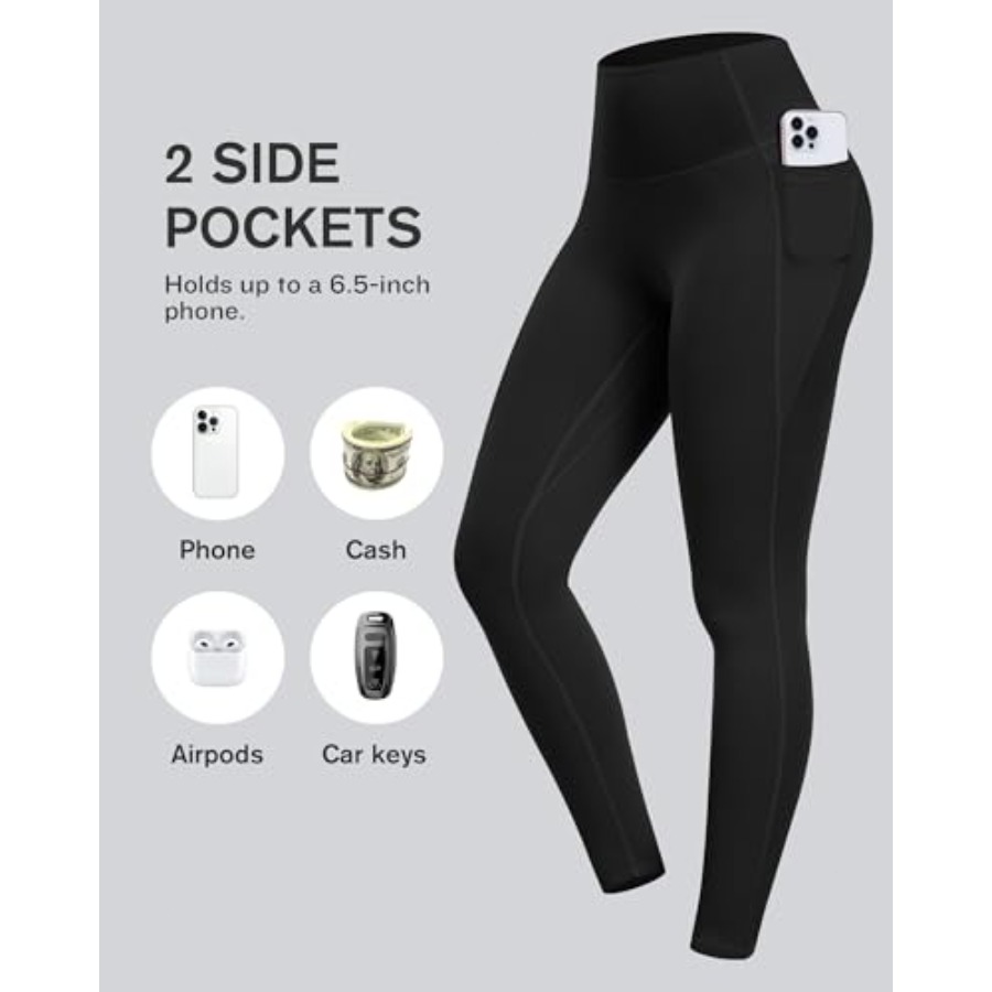 CHRLEISURE Leggings with Pocke - High Waist Leggings avis et prix