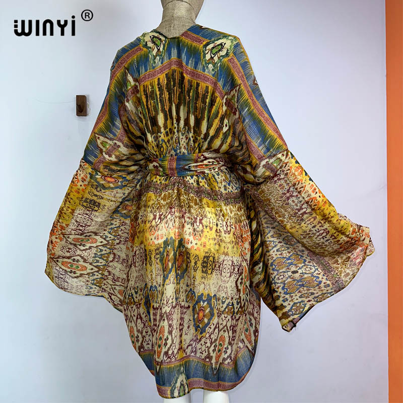 WINYI kimono with belt summer  - Women'S Fashion Kimono avis et prix