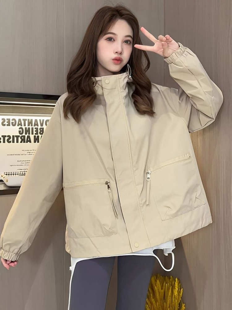 Women's Fashionable Hooded Win - Women'S Fashion Utility Jacket avis et prix
